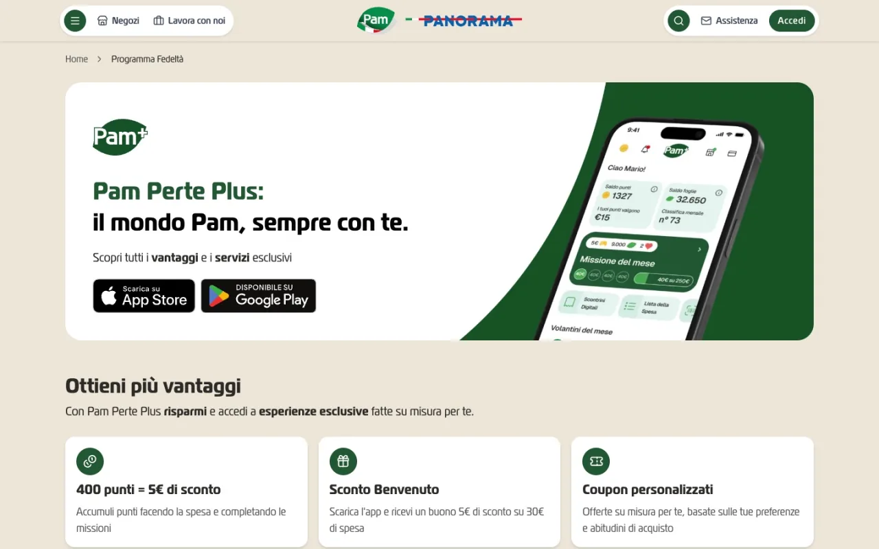 L'app Pam Perte Plus